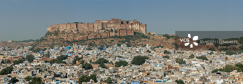 焦特布尔的堡垒图片素材