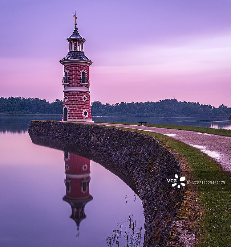 莫里茨堡灯塔图片素材