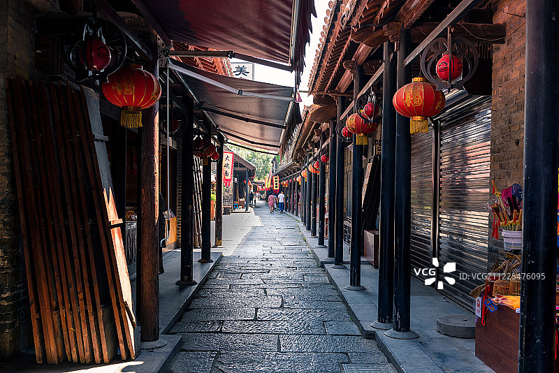 窑湾古镇风光图片素材