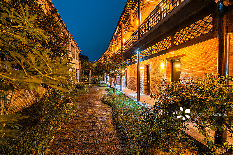 窑湾古镇风光图片素材