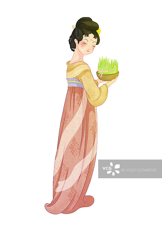 古代宫女图片素材