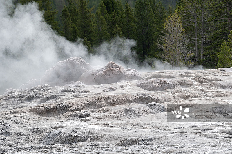 老忠实泉图片素材