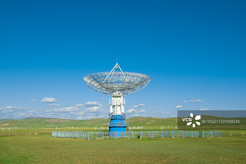 天文观测站射电望远镜图片素材