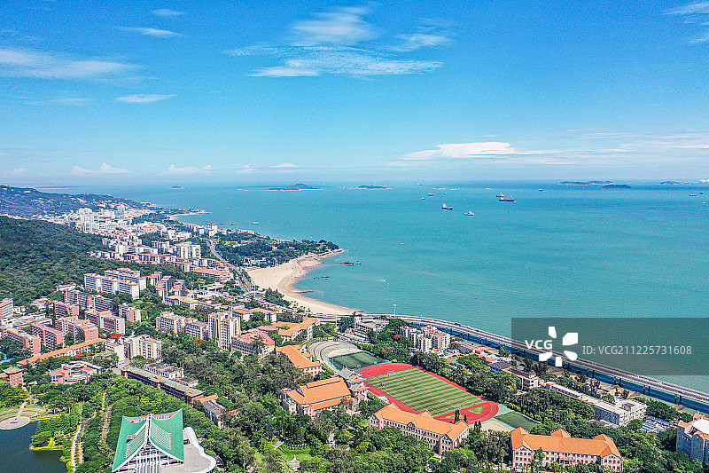 厦门大学环岛路图片素材