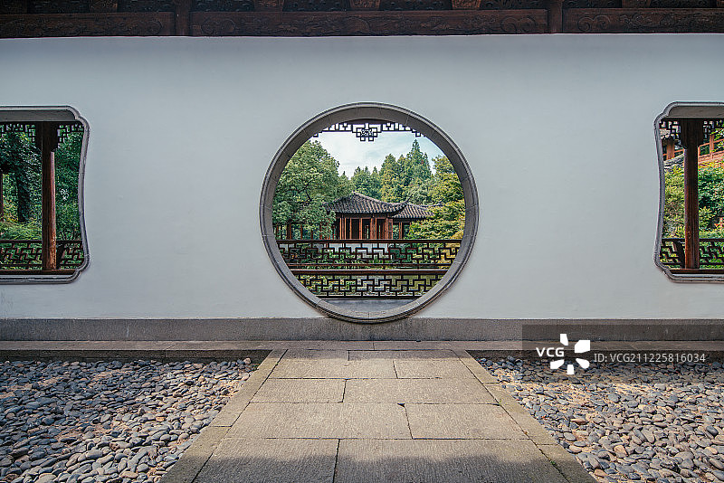 杭州西湖郭庄景区图片素材