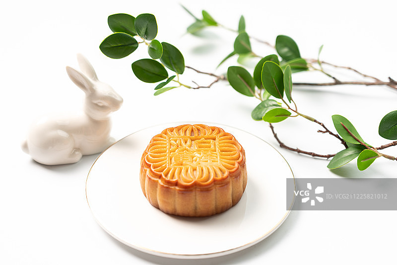 中秋节美食月饼图片素材