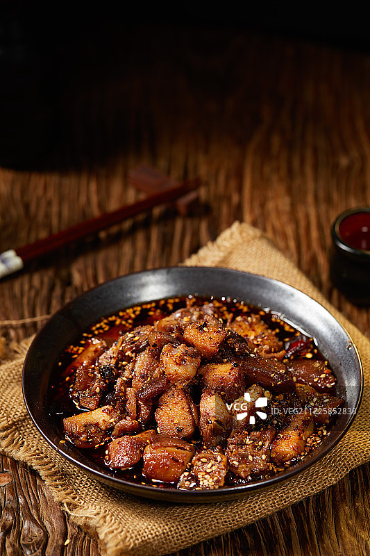 麻辣兔丁图片素材