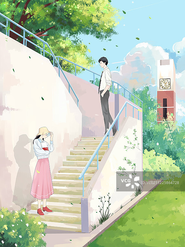 操场边图片素材