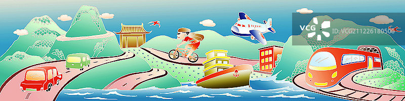 回家的路图片素材