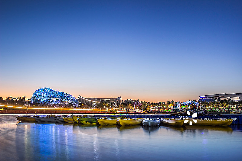 韩国世宗市城市风光图片素材