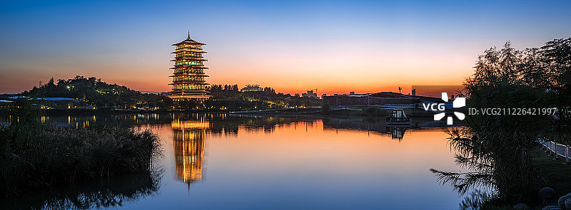 西安世园会长安塔图片素材