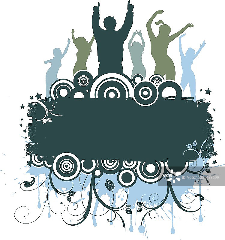 垃圾摇滚派对图片素材