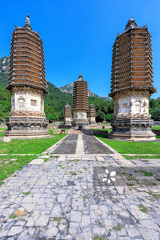 北京银山塔林风景区图片素材