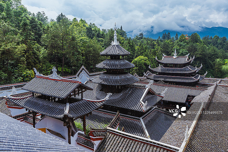 湖北恩施土司城图片素材