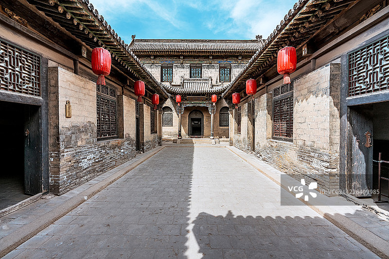 山西常家庄园风景区图片素材