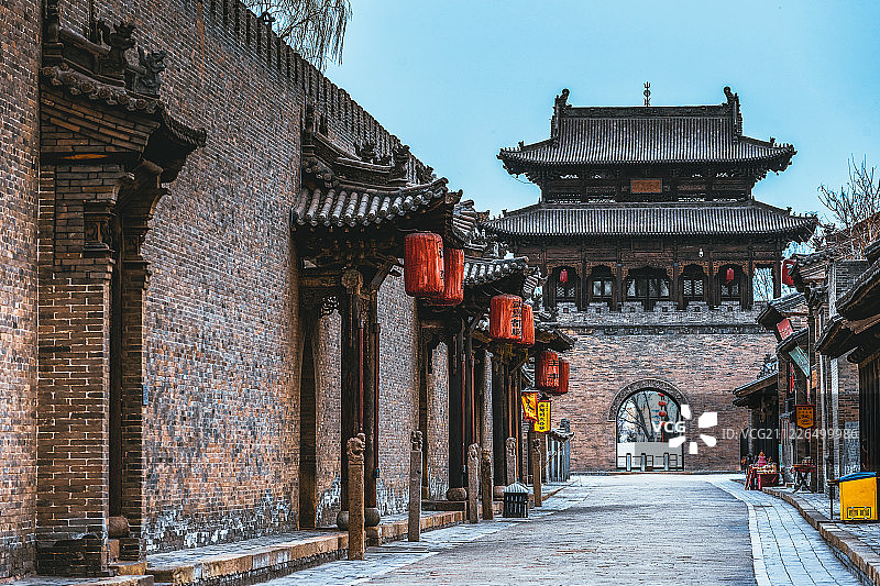 山西常家庄园风景区图片素材