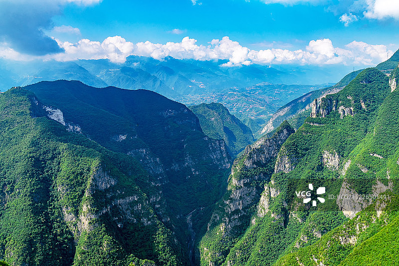 重庆市巫山神女天路风景区图片素材
