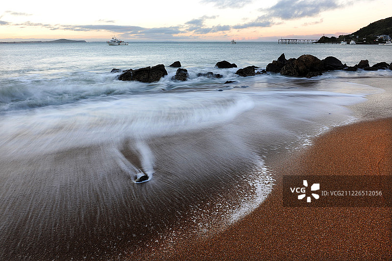 新西兰,摩拉基风景,NewZealand,Moeraki,图片素材