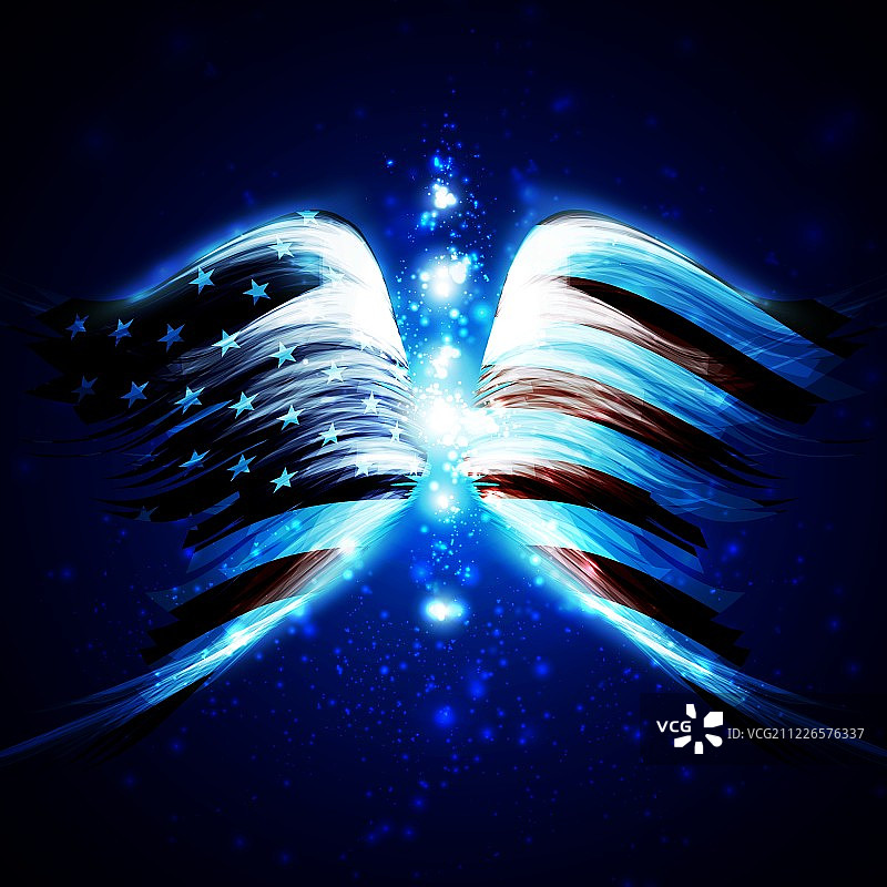 抽象天使图片素材