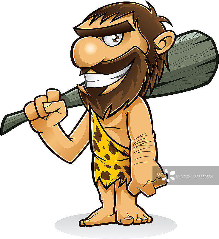 穴居人图片素材