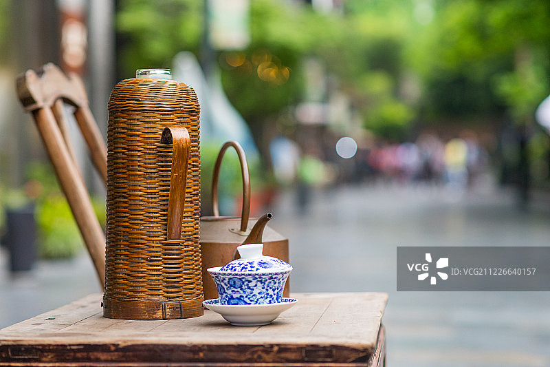 四川成都茶文化图片素材