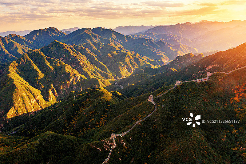 北京居庸关长城图片素材