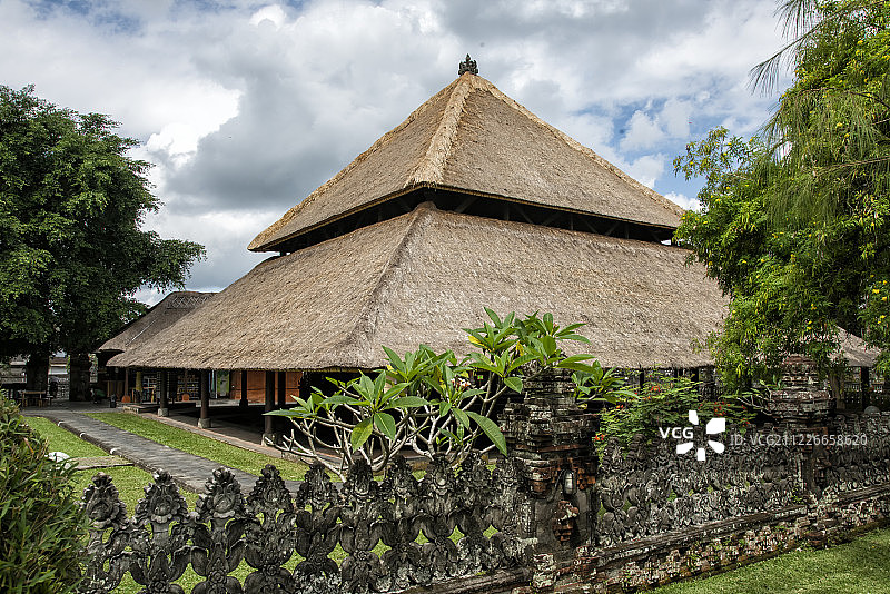 巴厘岛母神庙斗鸡场图片素材