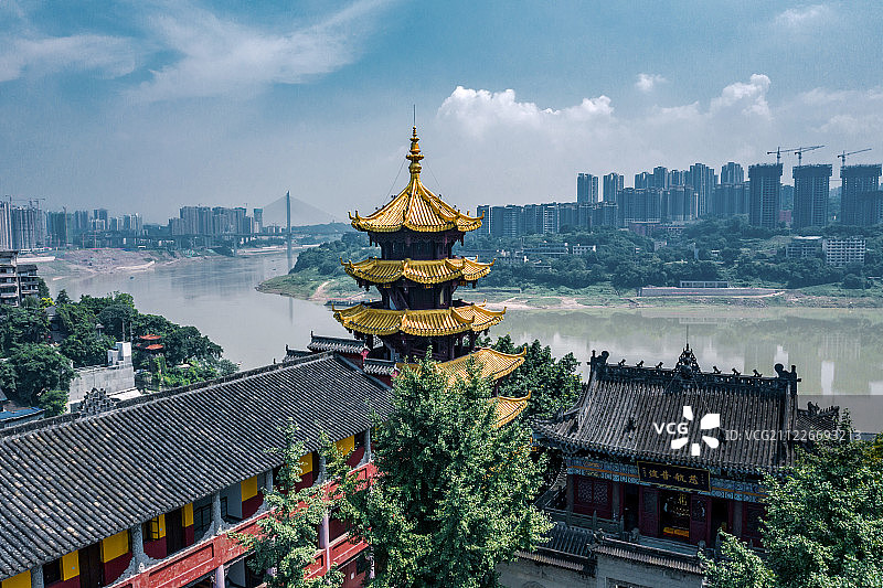 磁器口古镇风光图片素材