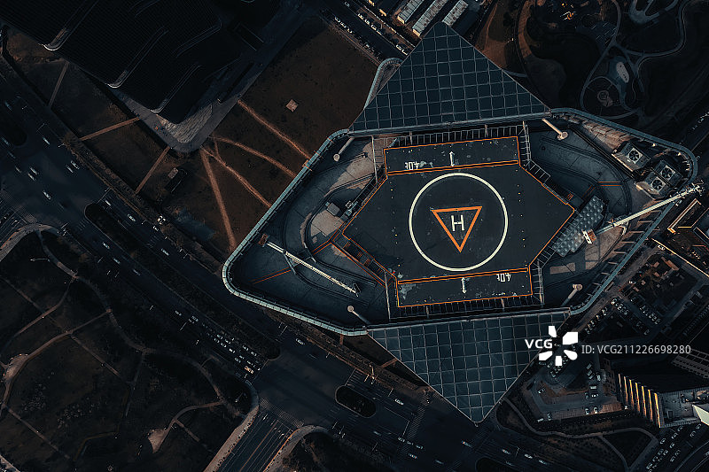 郑州双子塔城市风光图片素材