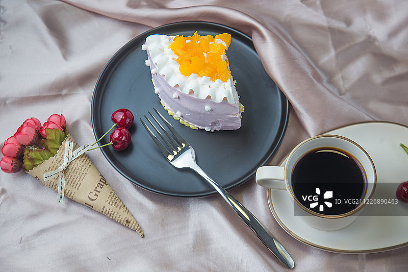 糕点和咖啡图片素材