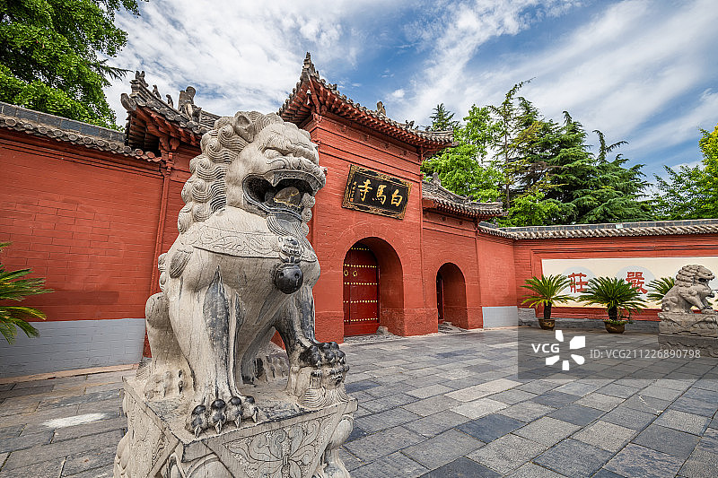 洛阳白马寺风光图片素材