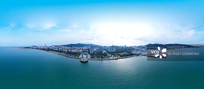 威海城市风光图片素材