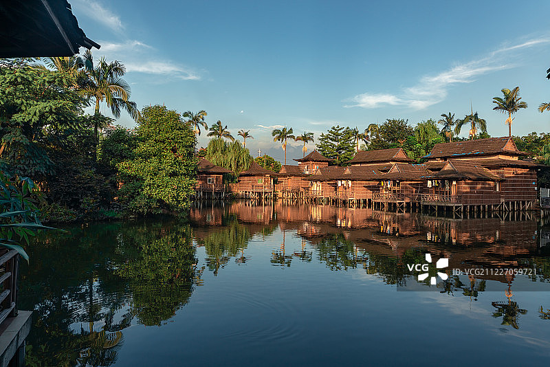 南方小景风光图片素材