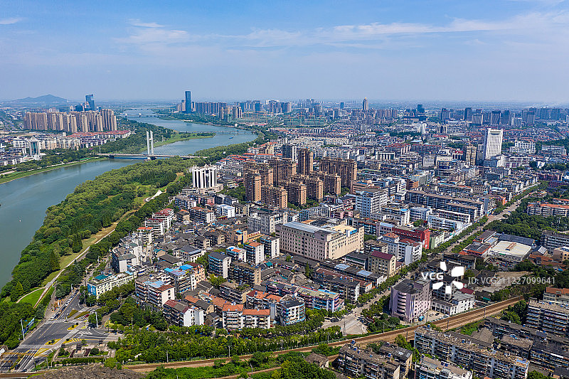 上虞城市风光图片素材