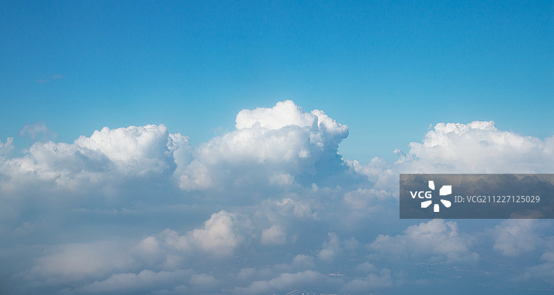 特写天上的云彩图片素材