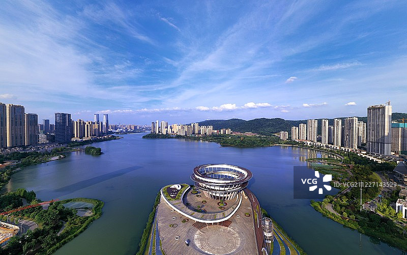 梅溪湖城市风光图片素材