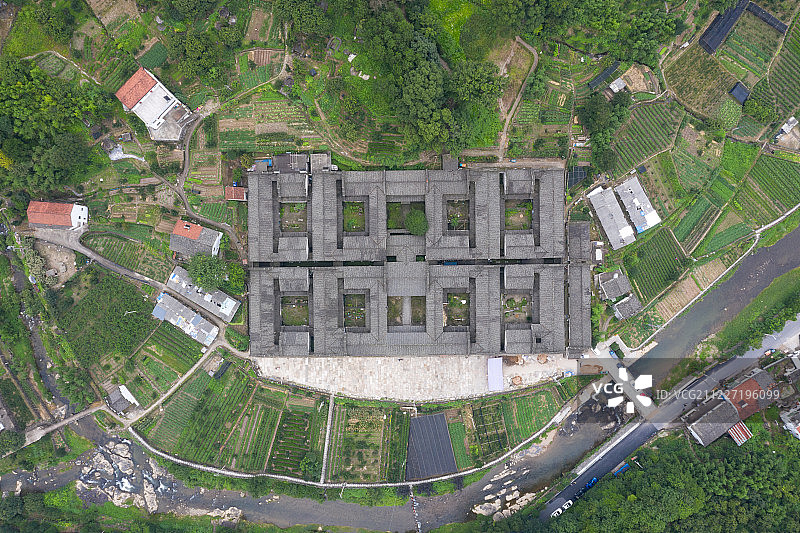 诸暨千柱屋图片素材