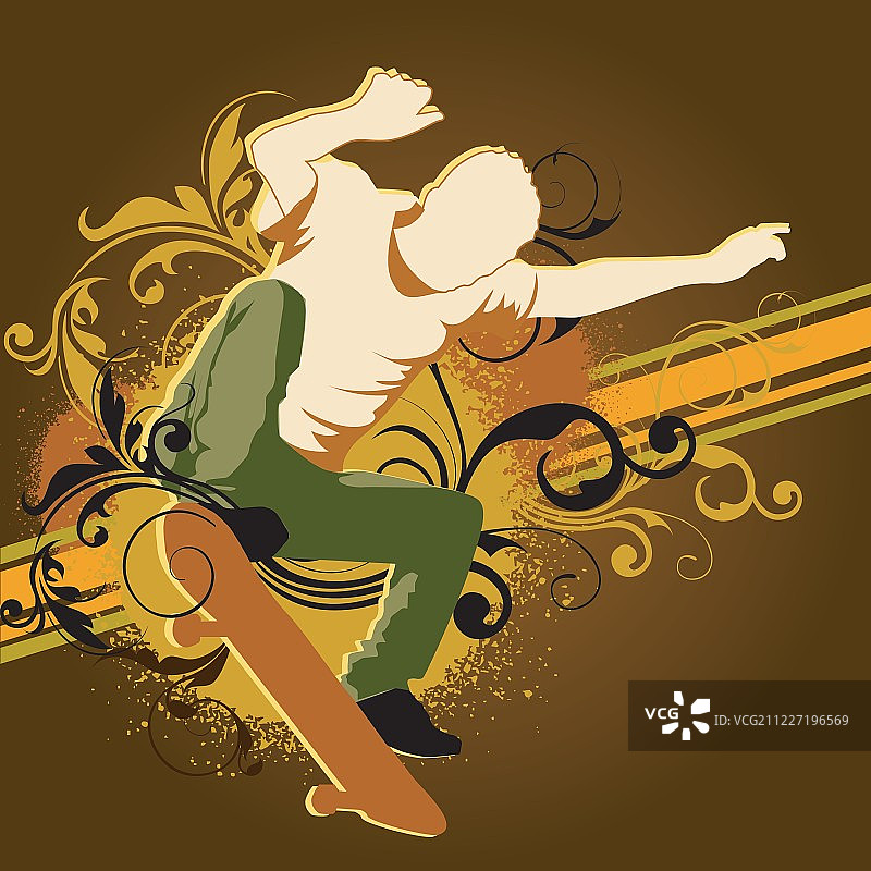 城市运动图形图片素材