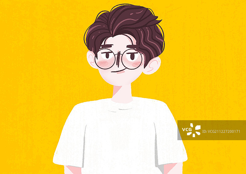 男生头像图片素材