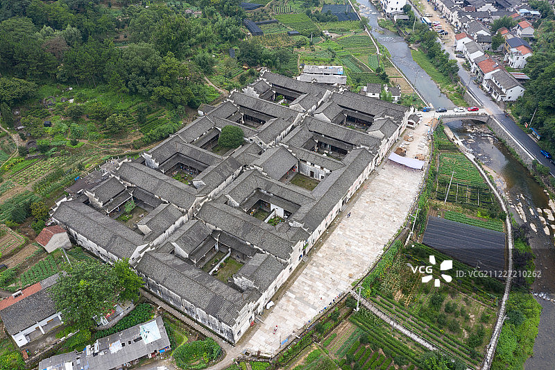 诸暨千柱屋图片素材