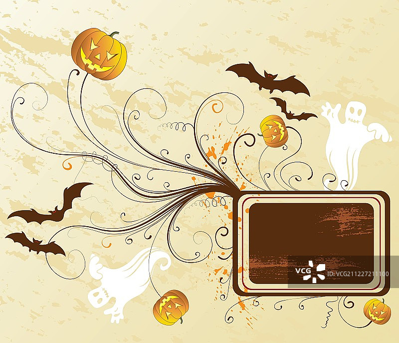 万圣节背景图片素材