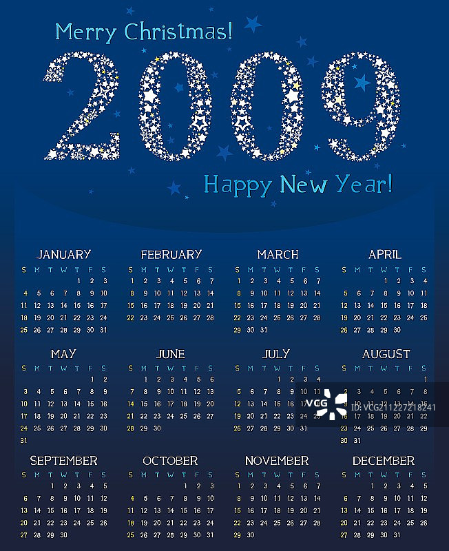 2009年神奇日历图片素材