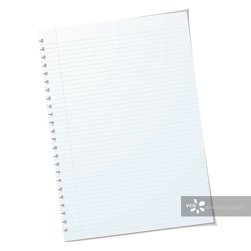 A4纸张撕裂效果图片素材