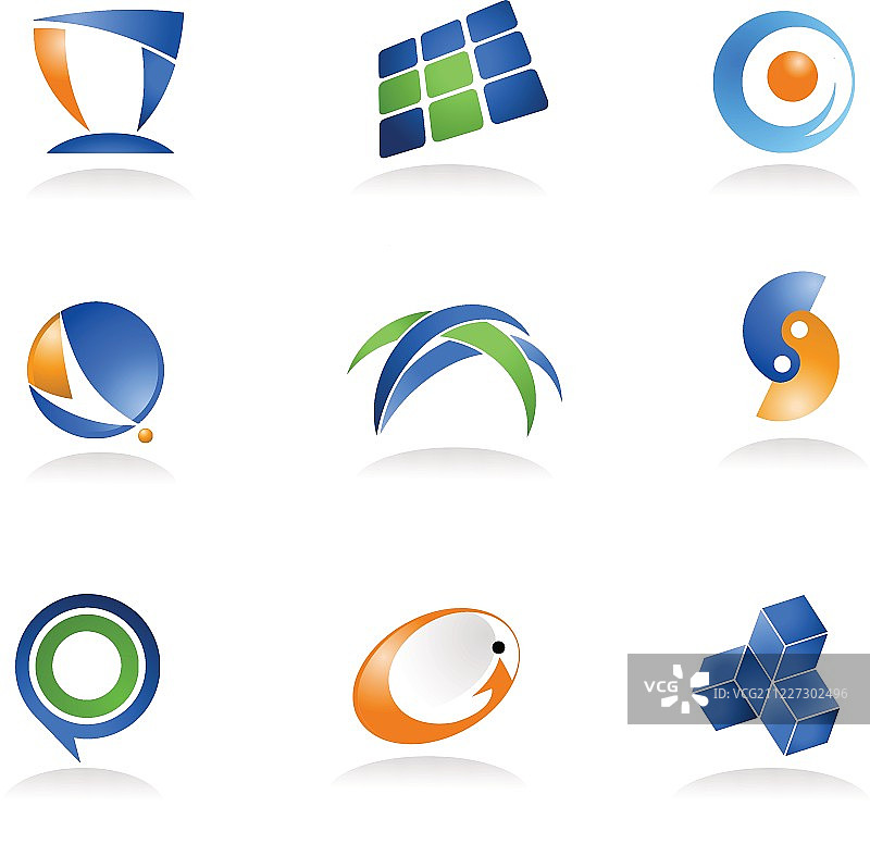 抽象图标和logo图片素材