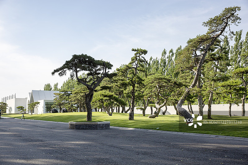 北京松美术馆图片素材