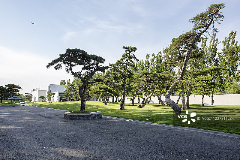 北京松美术馆图片素材