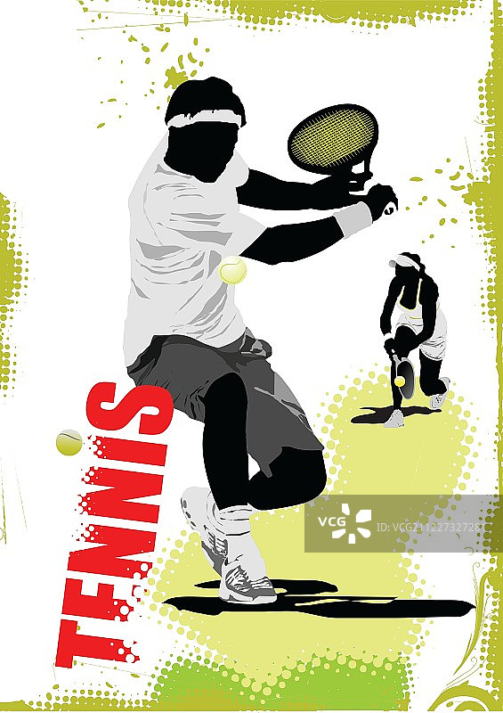 网球海报图片素材