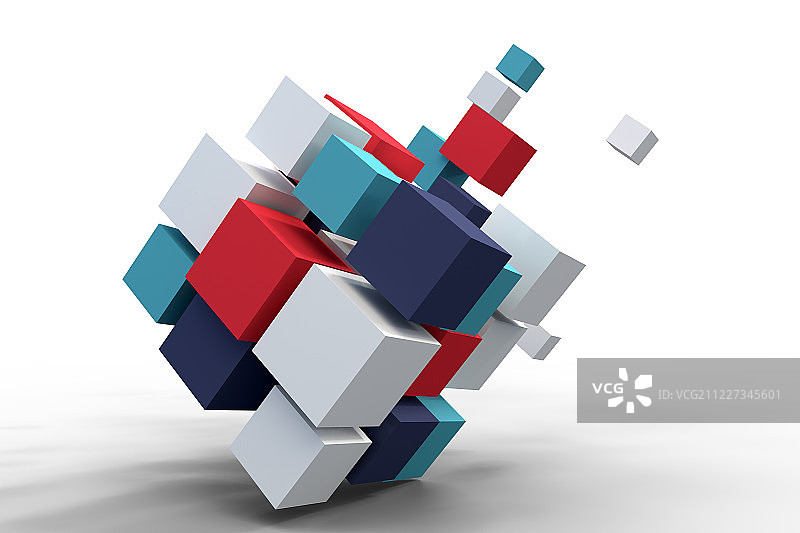 3D创意立方体图片素材