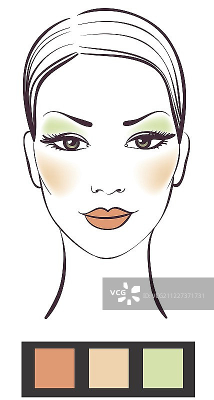 女士化妆品图片素材