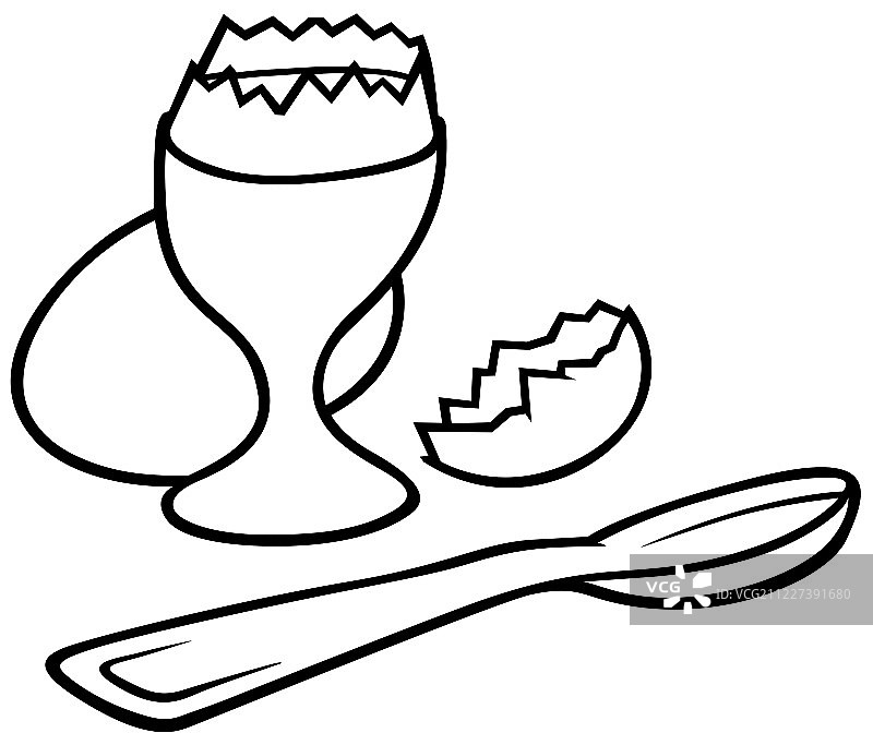 鸡蛋杯图片素材